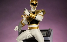Asian Zen Fabric Figure White Ranger BDS Art Scale 1/10