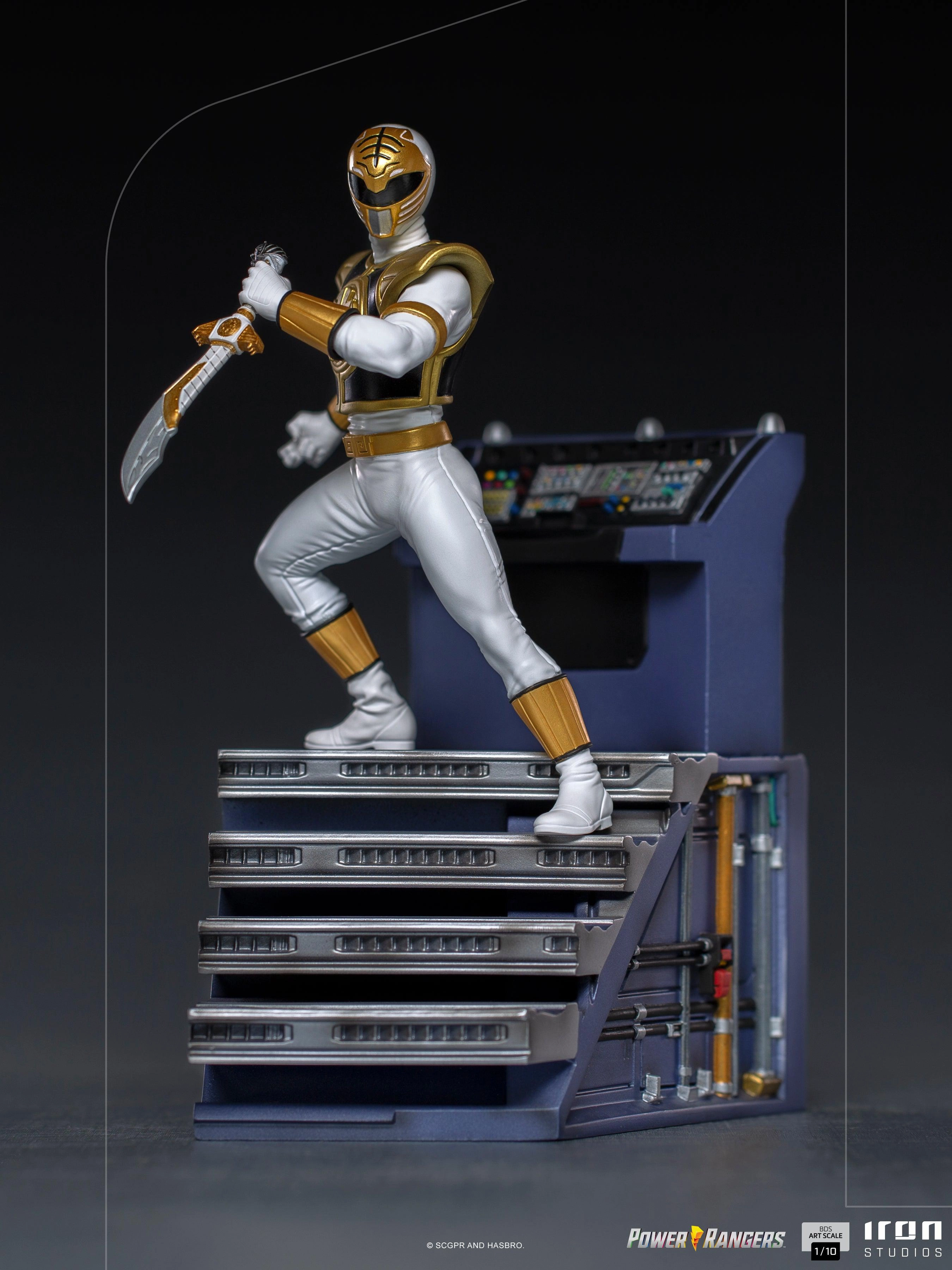 White Ranger BDS Art Scale 1/10 Animation Series Character Goods