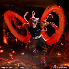 DEMON SLAYER FIGURE ICHIBAN KUJI - THE CITY WHERE DEMONS LIVE PART 2 - (LAST ONE) TENGEN UZUI Stone Statue Miniature Figure