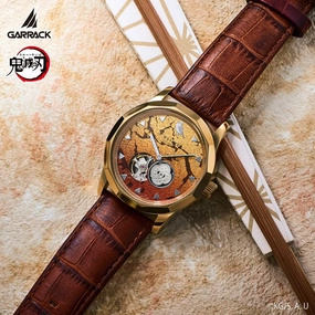 Demon Slayer Garrack X S-Meister Watch - Zenitsu Agatsuma Model 2 SMS-40-KY-AZ Collector's item Mother's Day