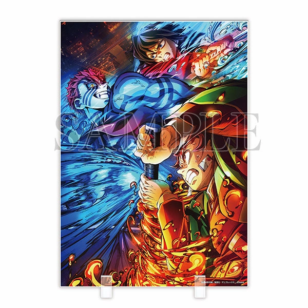 Demon Slayer Kimetsu no Yaiba the Movie Mugen Castle Arc Chapter 1 Akaza Returns - 3rd Key Visual B5 Acrylic Board Pokemon Creature