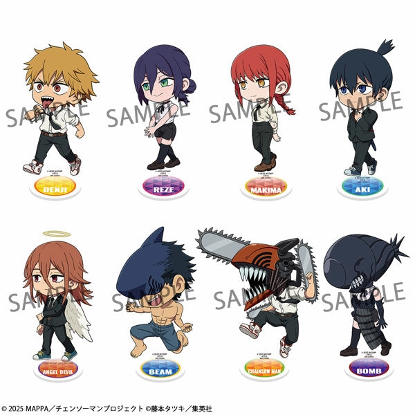 TOKOTOKO ACRYLIC STAND SERIES Chainsaw Man The Movie: Reze Arc (SET of 8pcs) Surrealist Art Art Hobby