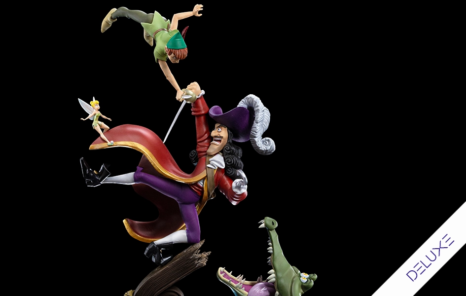 Peter Pan vs. Captain Hook Deluxe Art Scale 1/10 Luxury Collectible Collectible Collection