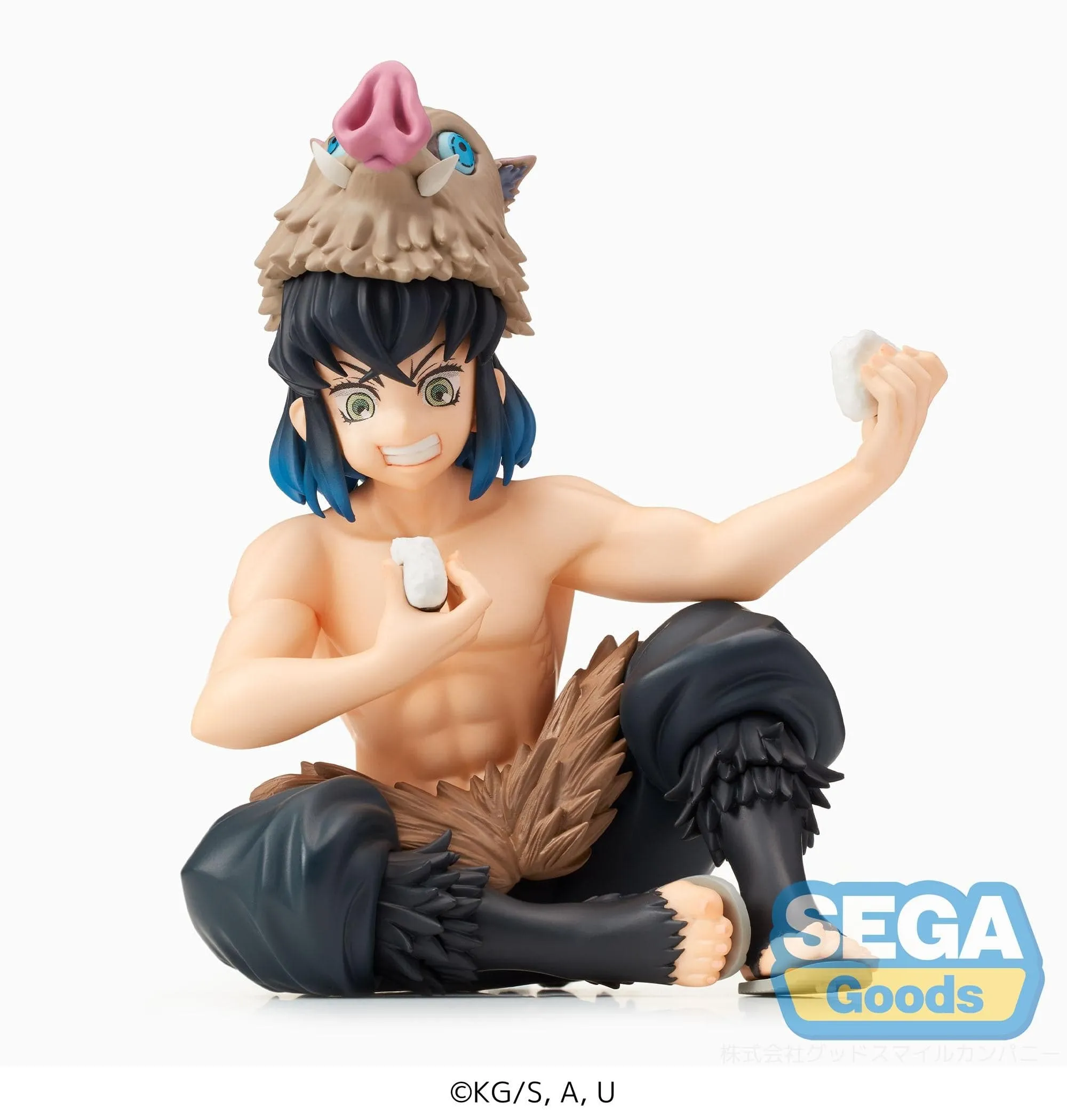 Demon Slayer : Kimetsu no Yaiba Inosuke Hashibira PM Perching Figure Gift For Her Deity Statue