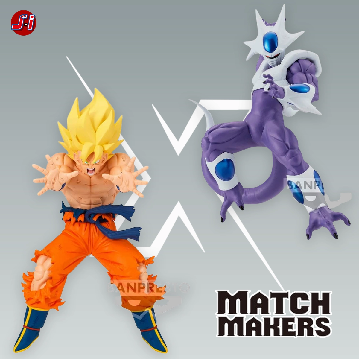 Airplane Replica DRAGON BALL Z MATCH MAKERS - SUPER SAIYAJIN SON GOKU VS COOLER - SPECIAL SET