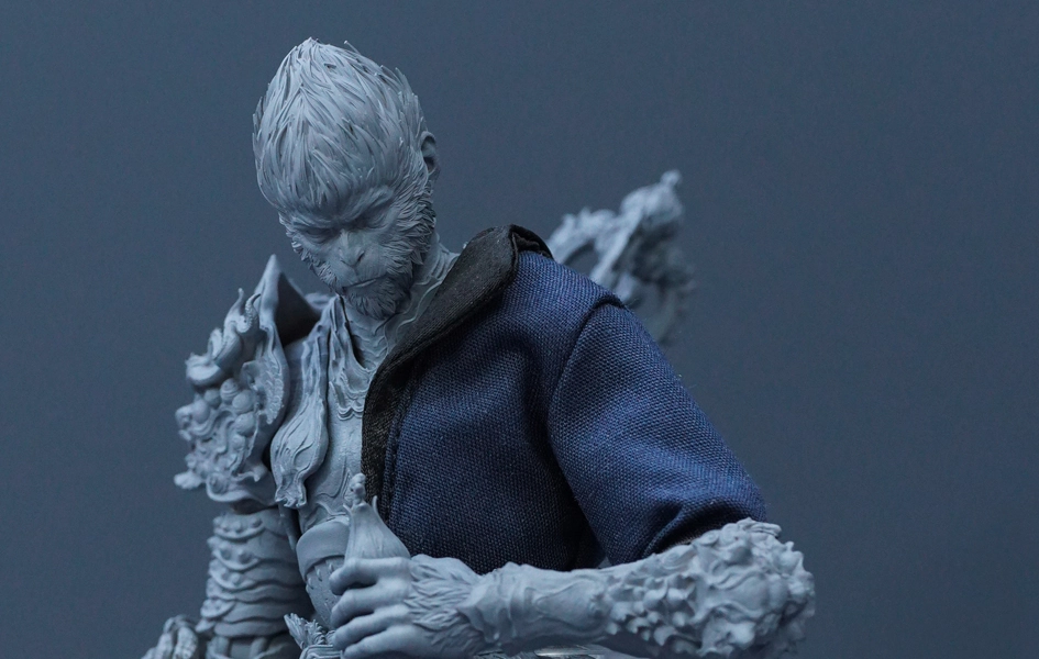 Customizable Toy Black Myth: Wukong - Sun Wukong Morfig 1/12 Scale Figure