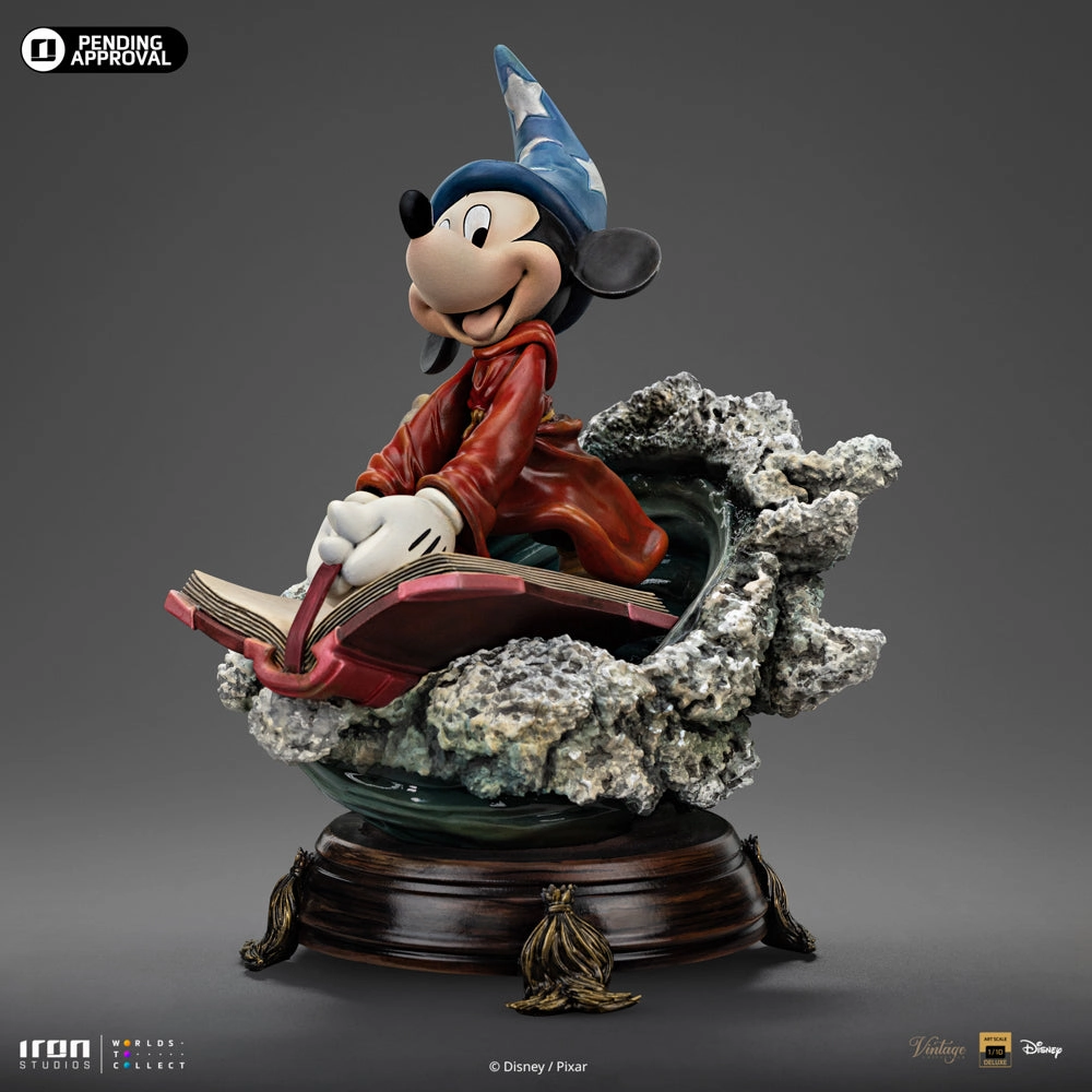 Collectible Collection Fantasy Decor Disney Classics Vintage Collection - Sorcerer Mickey Deluxe Art Scale 1/10