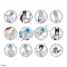 Cute Collectible Disney Twisted Wonderland Glitter Can Badge Vol 2 Disney 100