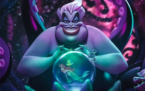 Balcony Decoration Disney Villains - Ursula Deluxe Art Scale 1/10