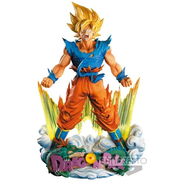 DRAGON BALL Z SUPER MASTER STARS DIORAMA THE SON GOKU - THE BRUSH - Custom Figure