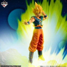 DRAGON BALL FIGURE ICHIBAN KUJI CLASH!! BATTLE FOR THE UNIVERSE - PRIZE D - SON GOKU Chibi Sculpture