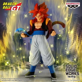 Dragon Ball GT Solid Edge Works - Super Saiyan 4 Gogeta Anime Goods Chibi Product
