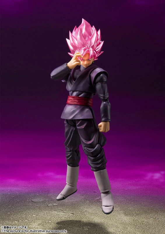Dragon Ball S.H.Figuarts - Goku Black Super Saiyan Ros?? Gallery Worthy Landmark Replica