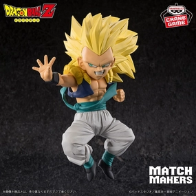 Hero Figure Dragon Ball Z - MATCH MAKERS - Super Saiyan 3 Gotenks (VS Majin Buu)