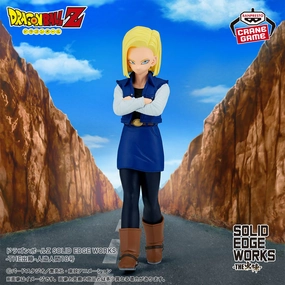 DRAGON BALL Z - SOLID EDGE WORKS THE DEPARTURE - ANDROID 18 Polymer Clay Safe For Children
