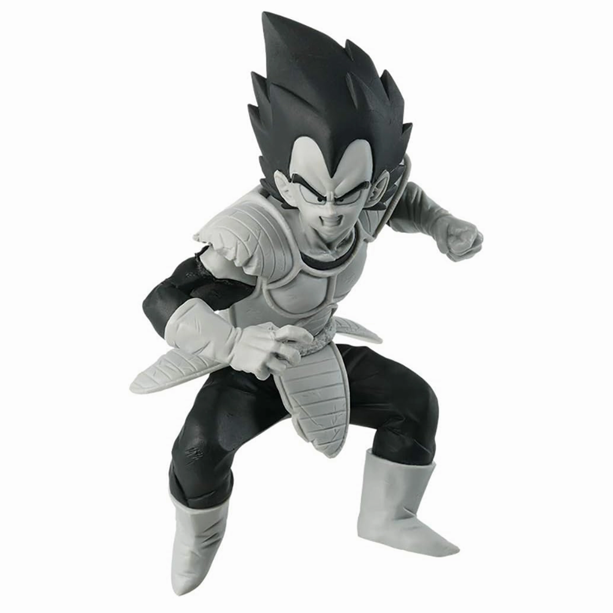 DRAGON BALL Z BWFC - WORLD FIGURE COLOSSEUM 2 VOL.6 VEGETA (BLACK AND WHITE) Silver Coated