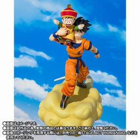 Dragon Ball Z S.H.Figuarts - Son Goku and Son Gohan with Flying Nimbus [Pre-Order Mar 2026] Professional Grade
