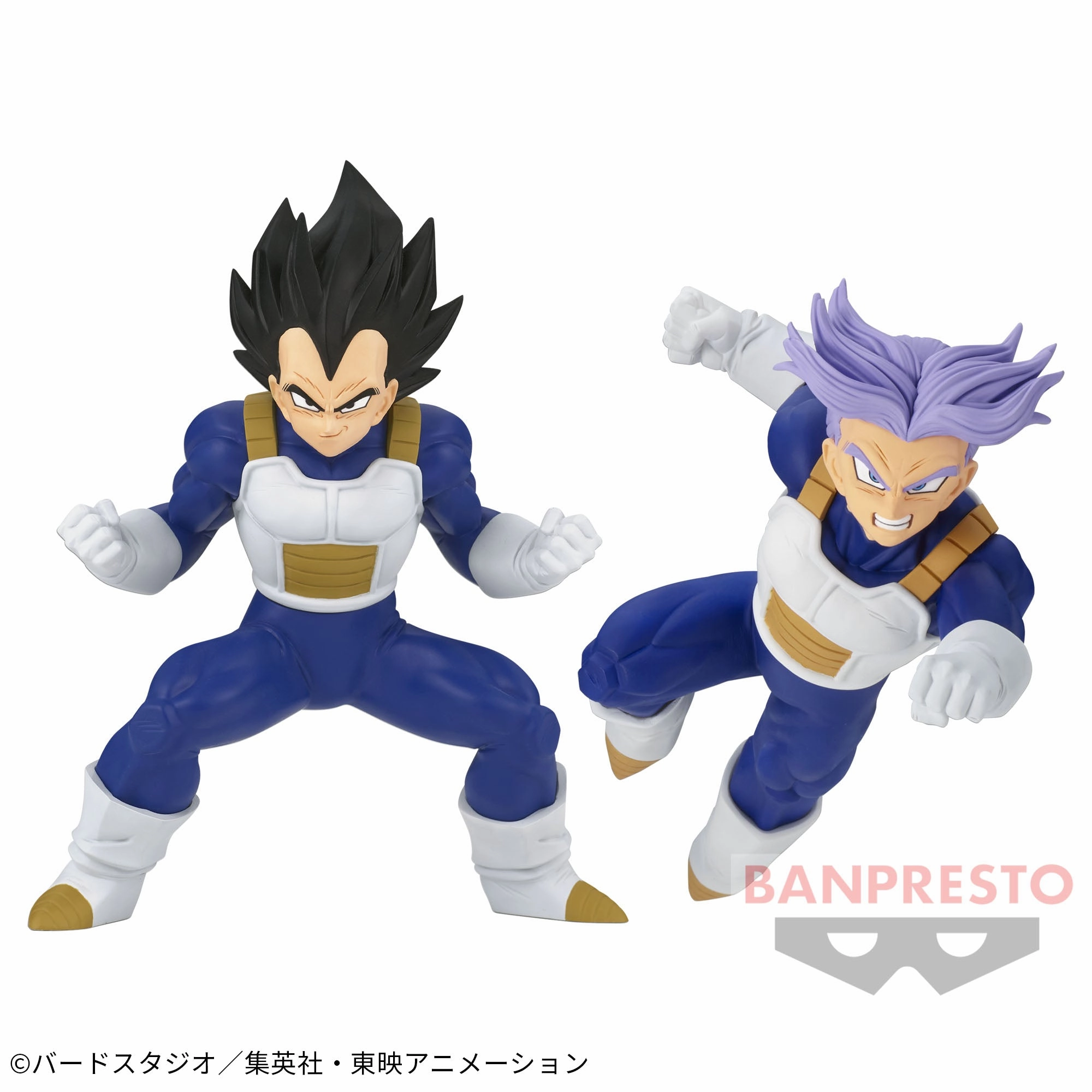 Collectible piece DRAGON BALL Z SUPER WARRIOR RETSUDEN III -CHAPTER 2 PARENT AND CHILD BEYOND TIME- VEGETA AND TRUNKS SPECIAL SET