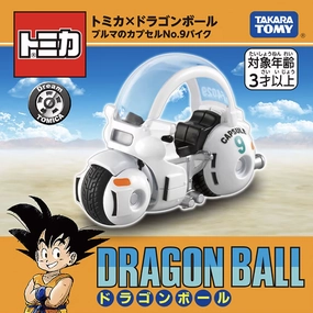 Dream Tomica Tomica x Dragon Ball Bulma Capsule No. 9 Bike Resin Statue