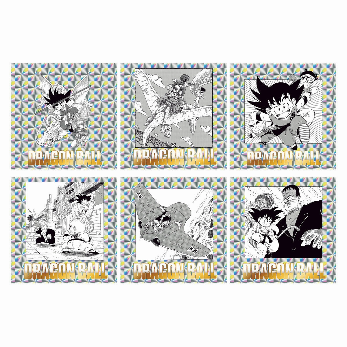 Dragon Ball - 40th Anniversary Original Illustration Sticker Wafers 2 (Box of 20 pieces) [Pre-Order Feb 2026] Collection Showcase Battle Reenactment
