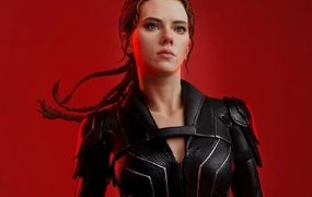 Black Widow (Scarlett Johansson) 1/4 Scale Statue Movie Goods