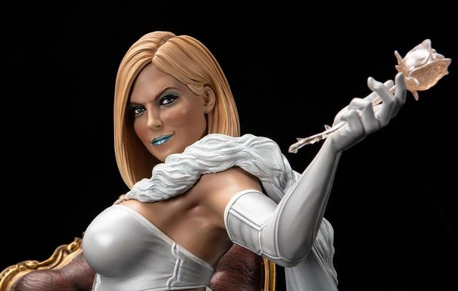 Emma Frost: The White Queen 1/4 Scale Statue Ceiling Hung