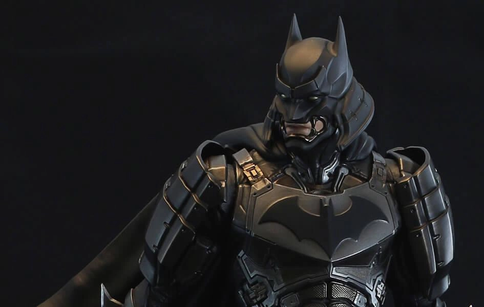 Batman ( Samurai ) 1/4 Scale Statue (DISPLAYED) Detailed Sculpture Stone Statue