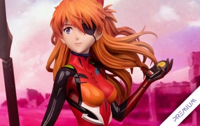 trade show Event Souvenir Evangelion 3.0 You Can (Not) Redo - Soryu Asuka Langley (Premium) 1/2 Scale Statue