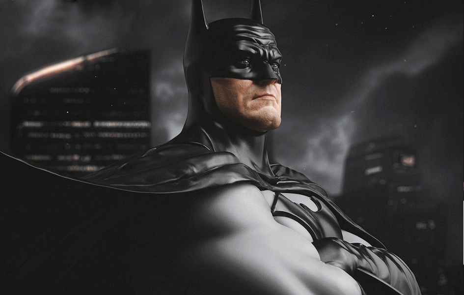 Batman DC Trinity 1/4 Scale Statue Legacy Replica Ancient God