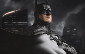 Batman DC Trinity 1/4 Scale Statue Legacy Replica Ancient God