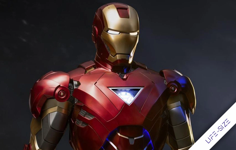 Iron Mark 6 Life-Size Statue Museum Gift Action Product