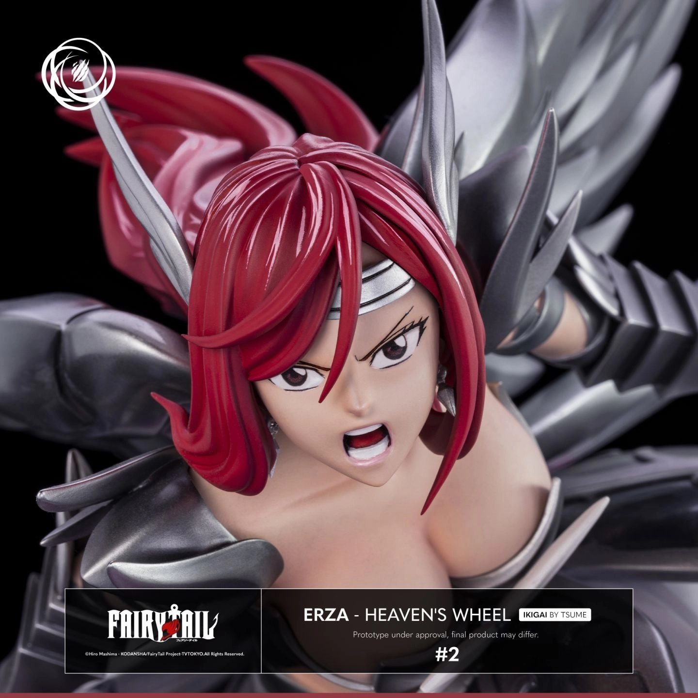 Fairy Tail - Ezra - Heaven's Wheel Ikigai 1/6 Scale Statue Exhibition Piece