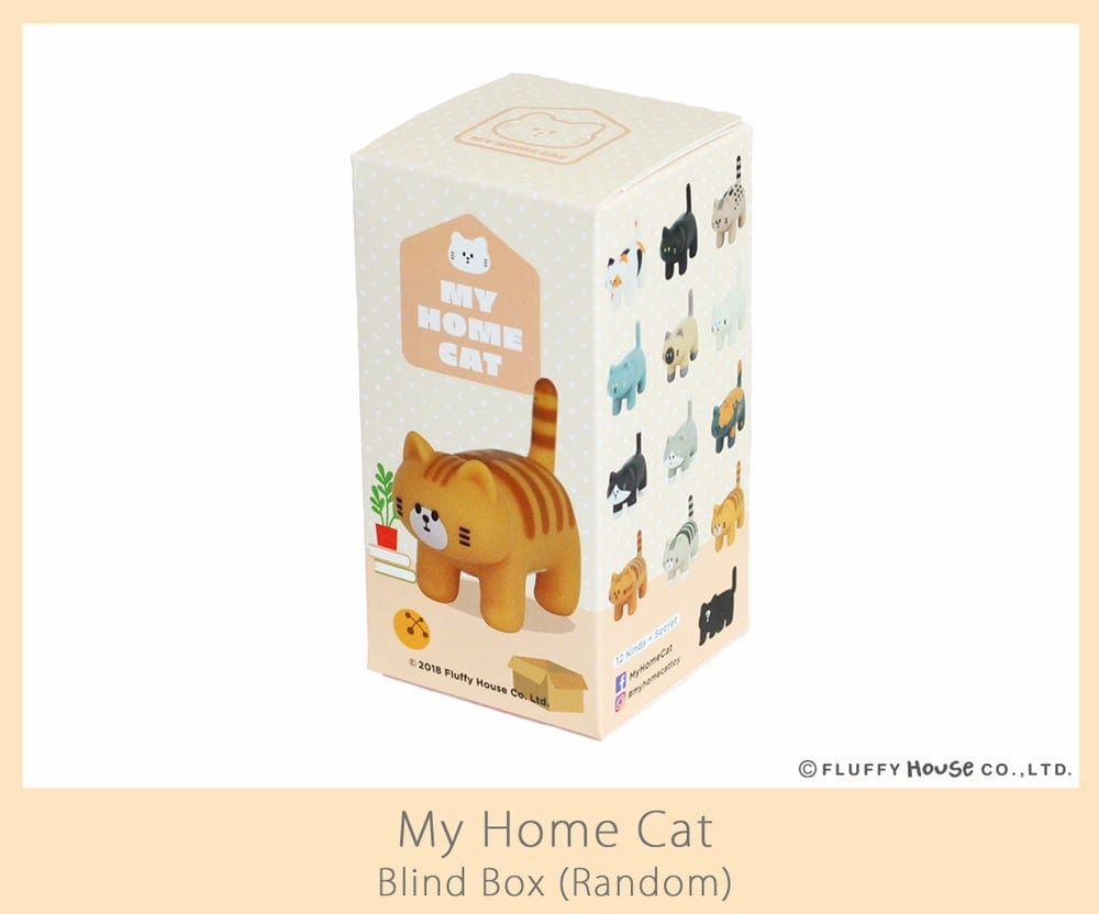 MY HOME CAT BLIND BOX SERIES 1 Event Souvenir Library Decor