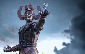 Sound Effect Fantastic Four (2025) - Galactus Diorama Deluxe Demi Art Scale 1/20