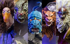 Thundercats - Villains Set BDS Art scale 1/10 Disney Character Mid Century