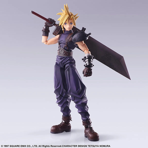 PVC Article Display Base FINAL FANTASY VII - BRING ARTS - CLOUD STRIFE