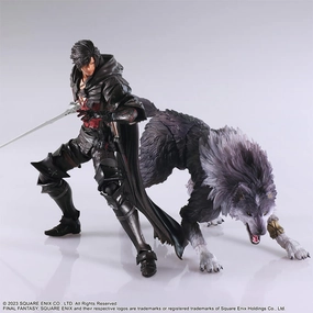 Miniature Product stress relief FINAL FANTASY XVI - CLIVE ROSFIELD & TALGOR BRING ARTS FIGURES
