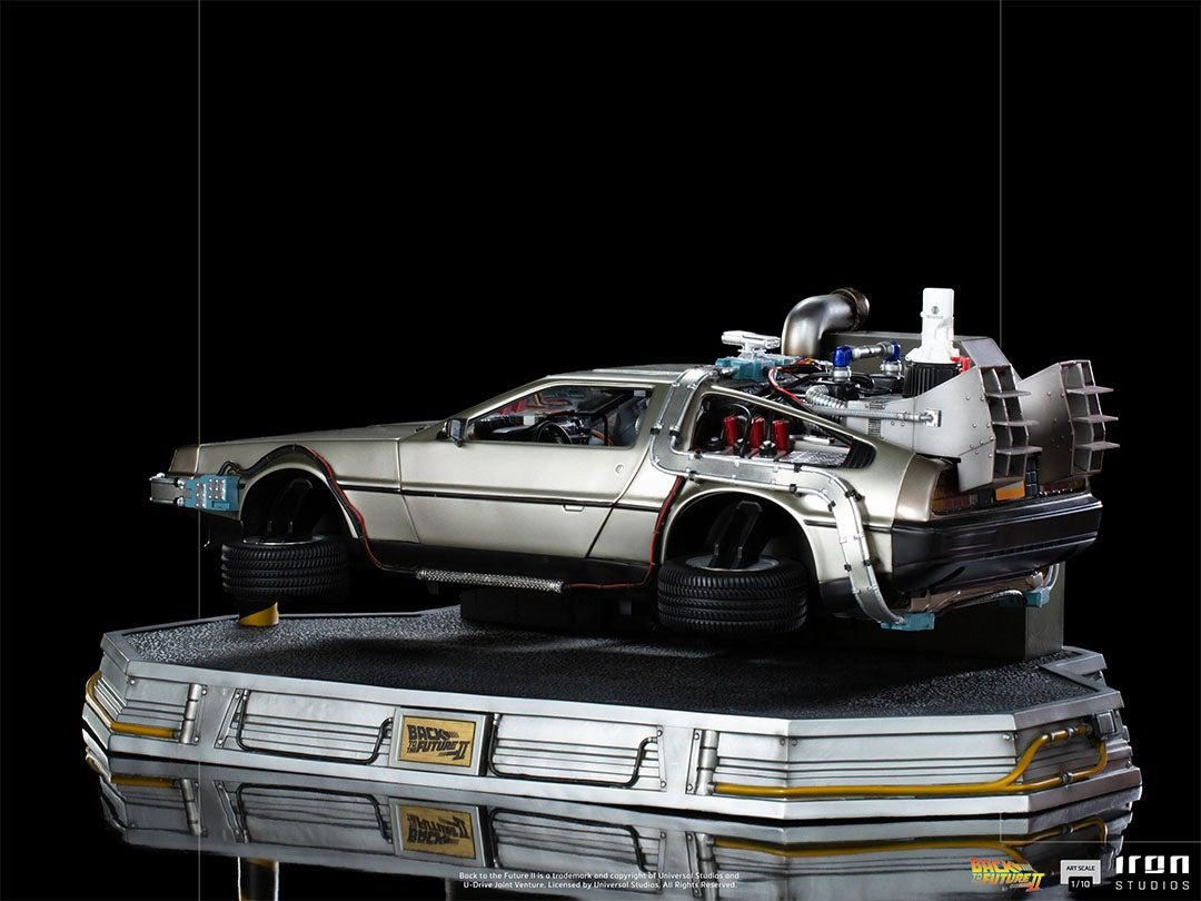 Fall Decor Ship Figure Back to the Future Part II - DeLorean Set Regular Version Art Scale 1/10
