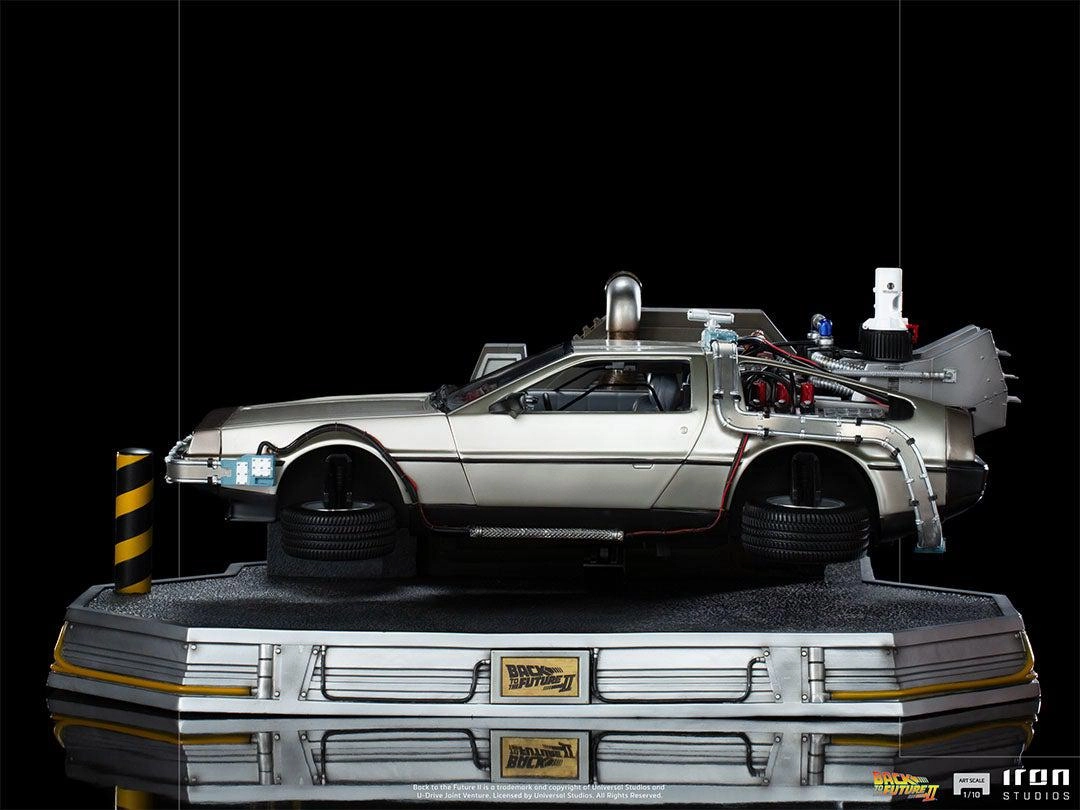 Impressionist Art Designer Statue Back to the Future Part II - DeLorean Set Regular Version Art Scale 1/10