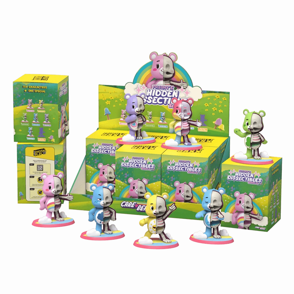 Freeny's Hidden Dissectibles Care Bears Spirit Animal Robot Hero