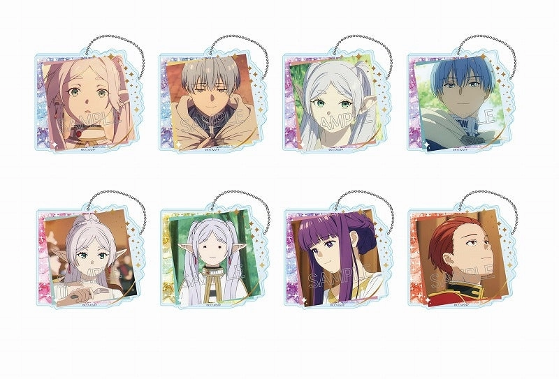 Posable Replica Frieren : Beyond Journey's End Hundred Faces Keychain