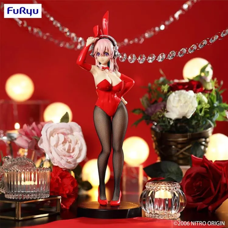 Cryptid Model Pokemon Creature FURYU SUPER SONICO BiCute Bunnies Figure SUPER SONICO Red ver