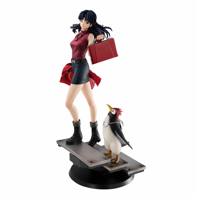 Wedding Cake Topper Gothic style GALS SERIES Rebuild of Evangelion Misato Katsuragi??Pen Pen (rerun)