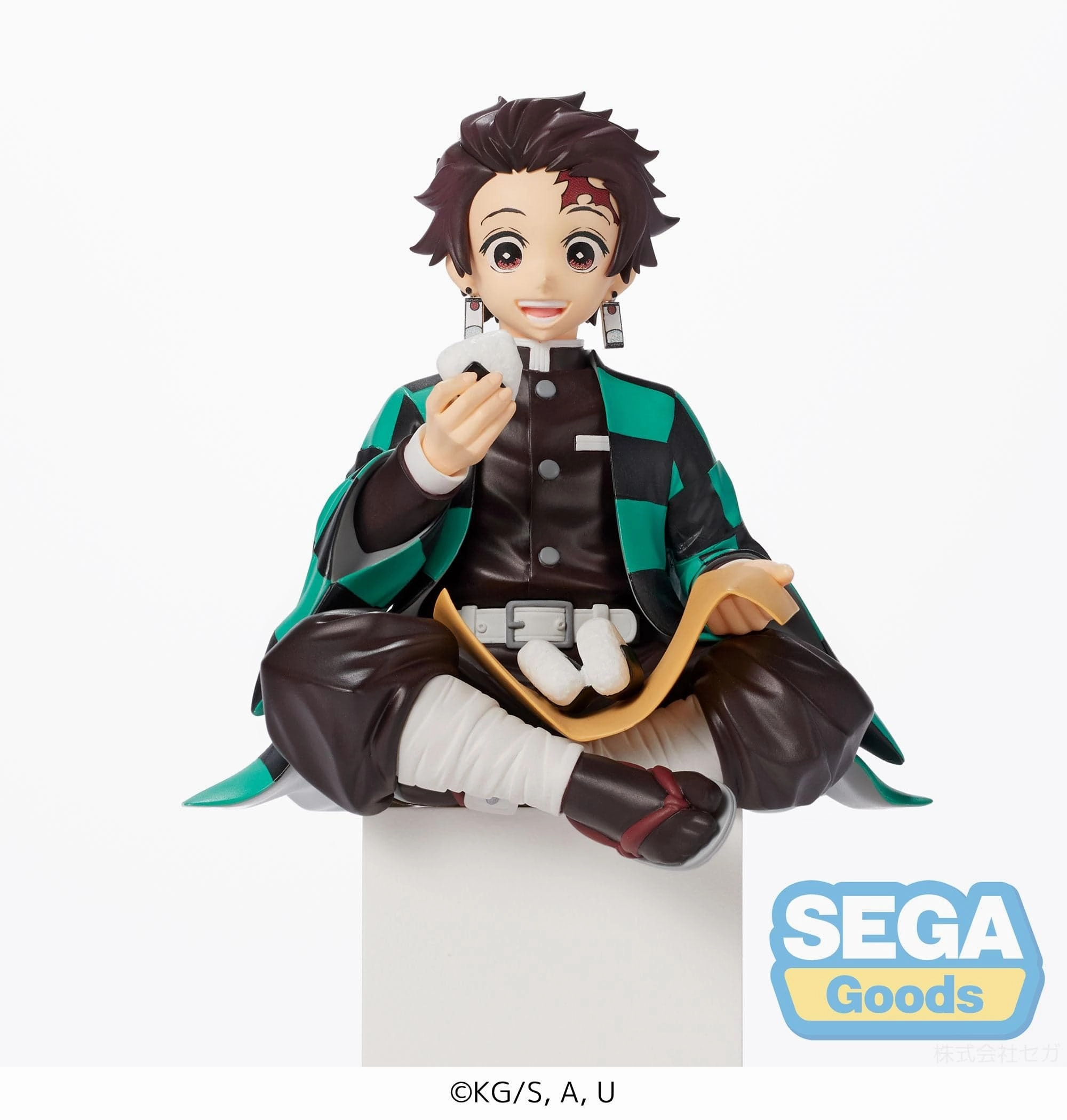 SEGA Demon Slayer Kimetsu no Yaiba PM Perching Figure Tanjiro Kamado Pop Vinyl Weapon Prop