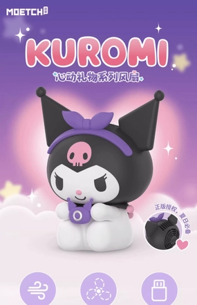 KUROMI PRECIOUS HAND FAN Detailed Replica