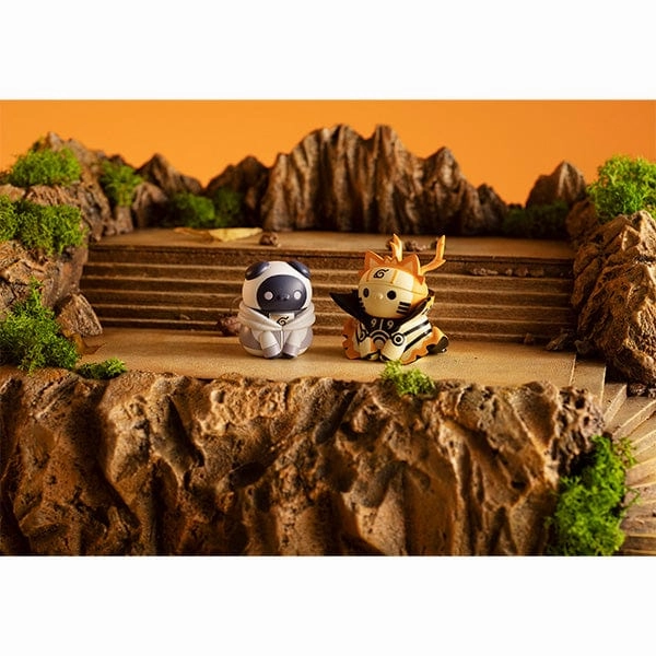 MEGA CAT PROJECT Naruto Shippuden Nyaruto Ver Break out Fourth Great Ninja War Pop Culture Miniature Replica