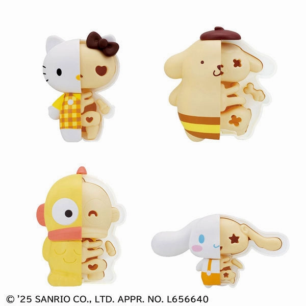 Premium Display KAITAI PUZZLE FANTASY Sanrio Characters Honey Candy Mix (SET of 4pcs)