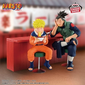 Character Showcase Collectible Creation Naruto - Naruto Uzumaki and Iruka Imuno a Moment in Ichiraku Special Set