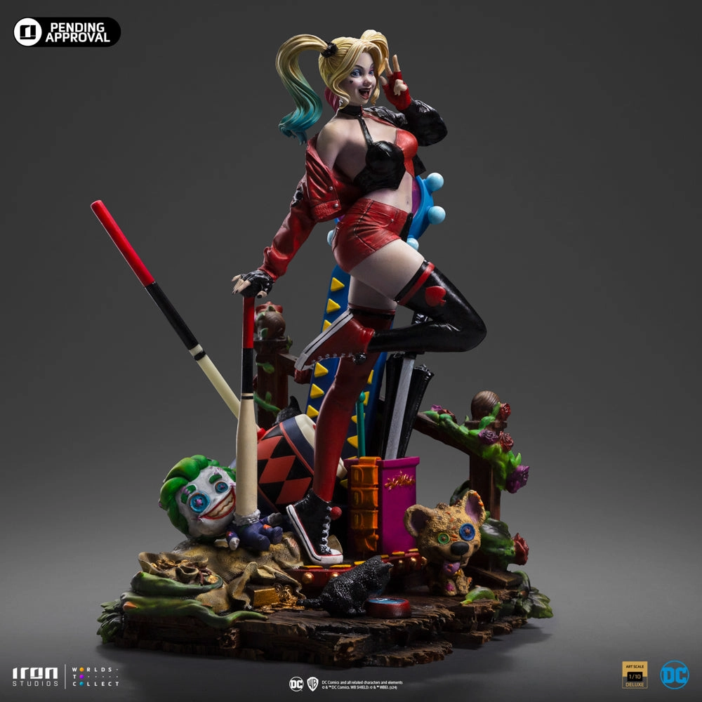 Spring Gift Complete Collection Gotham City Sirens - Harley Quinn Deluxe Art Scale 1/10