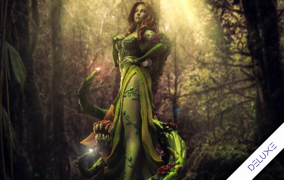 Chibi Creation Chibi Display Gotham City Sirens - Poison Ivy Deluxe Art Scale 1/10